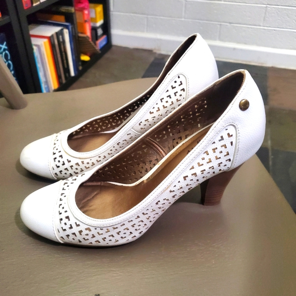 White heels